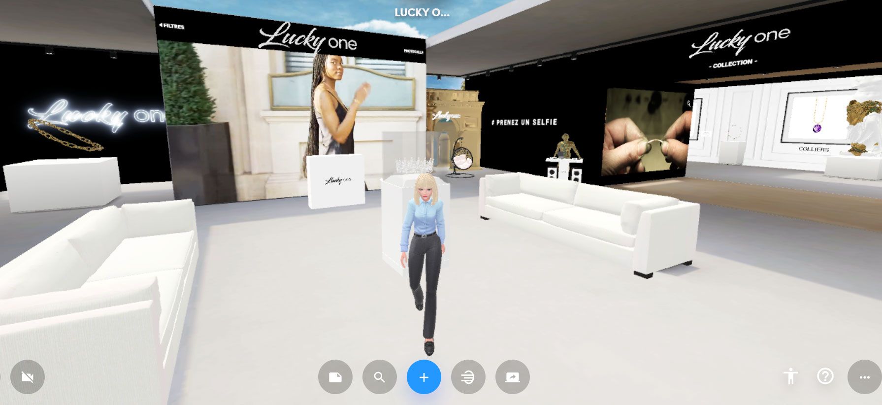 Ouverture du premier magasin virtuel de la marque LUCKY ONE