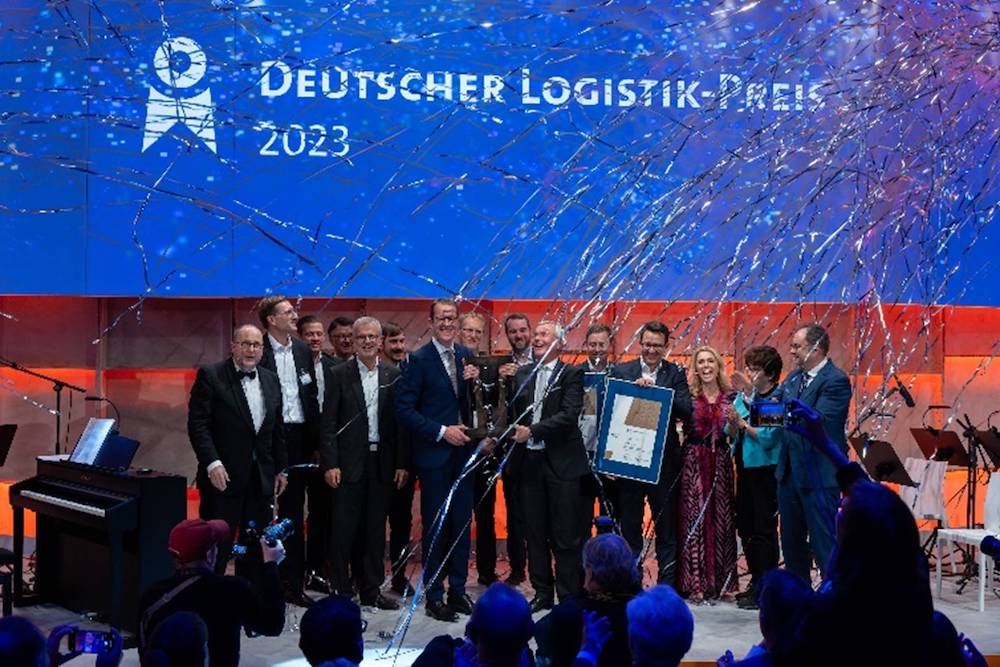Dachser et Frauholer IML reçoicent le prix allemand de la logistique pour le jumeau numérique