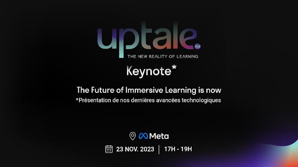 Uptale redéfinit la formation terrain en introduisant le concept de Spatial Learning.