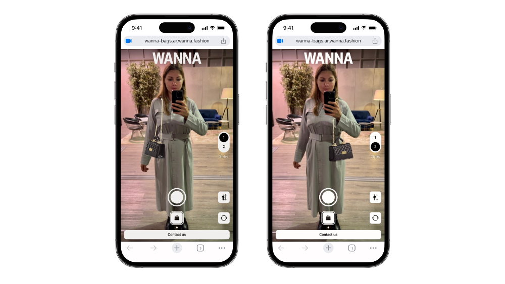 WANNA de Perfect Corp. dévoile son essayage virtuel en RA de sacs portés à l’épaule