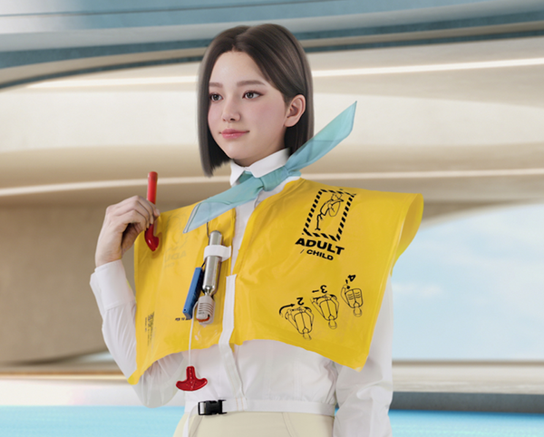 Korean Air dévoile une nouvelle vidéo de sécurité, mettant en scène des personnages virtuels