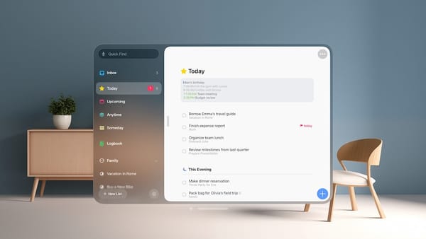 Things, une des premières applications pour l’Apple Vision Pro